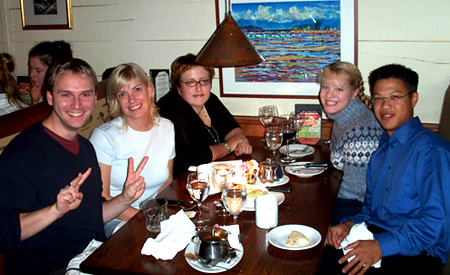 A gaggle of bloggers @ The Rugby Club
